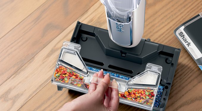 SHARK HydroDuo Cordless Wet Dry Hard Floor Vacuum & Mop, Stone Metallic ...
