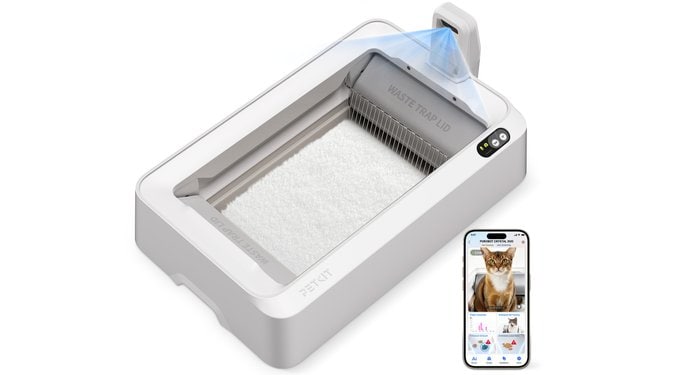 PETKIT Purobot Crystal Duo Automatic Cat Litter Box with Camera