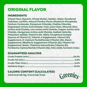 Greenies Anytime Bites Original Chicken Flavor Soft & Chewy Dog Treats, 10.3-oz bag