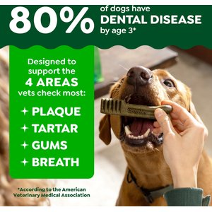 Greenies Teenie Natural Original Chicken Flavor Dental Dog Treats, 130 count