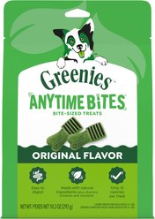 Greenies Anytime Bites Original Chicken Flavor Soft & Chewy Dog Treats, 10.3-oz bag