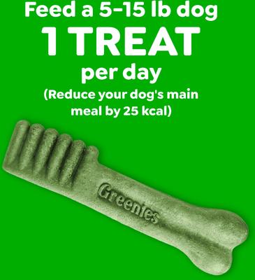 Show full view: Greenies Pumpkin Spice Flavor Dental Dog Treats, Teenie, 43 count slide 8 of 10