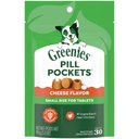 Greenies Pill Pockets Cheese Flavor Natural Dog Treats, Tablet Size, 30 count