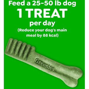 Greenies Regular Natural Original Chicken Flavor Dental Dog Treats, 36 count