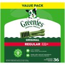 Greenies Regular Natural Original Chicken Flavor Dental Dog Treats, 36 count