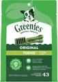 Greenies Teenie Natural Original Chicken Flavor Dental Dog Treats, 43 count