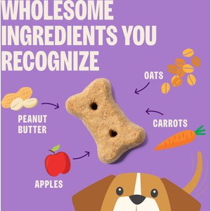 Old Mother Hubbard by Wellness Classic P-Nuttier Natural Mini Oven-Baked Biscuits Dog Treats, 6-lb box