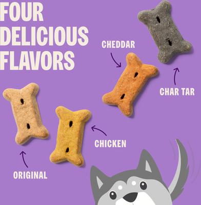 Show full view: Old Mother Hubbard by Wellness Classic Original Mix Natural Mini Oven-Baked Biscuits Dog Treats, 3.8-lb bag slide 4 of 12