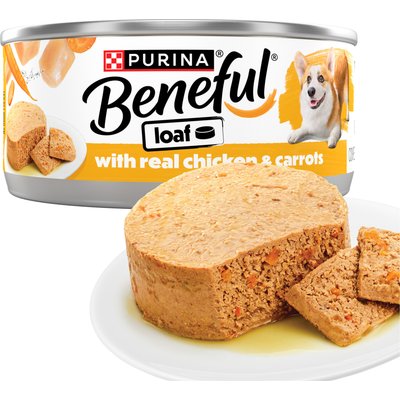 Purina Beneful Purina Beneful Loaf Chicken & Carrot Wet Dog Food, 5.5-oz can, 12 count