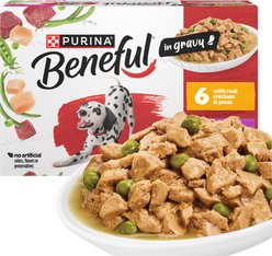 Purina Beneful Gravy Variety Pack Wet Dog Food, 5.5-oz can, 12 count