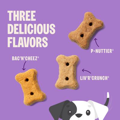 Show full view: Old Mother Hubbard by Wellness Classic Savory Mix Natural Mini Oven-Baked Biscuits Dog Treats, 20-oz bag slide 4 of 12