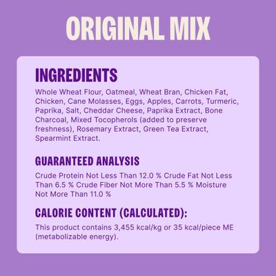 Show full view: Old Mother Hubbard by Wellness Classic Original Mix Natural Small Oven-Baked Biscuits Dog Treats, 6-lb box slide 9 of 12