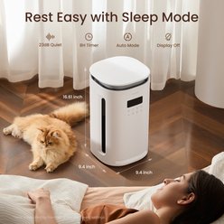 Provirtec H13 True HEPA Deodorizer for Pets Large Room Air Purifier, White slide 2 of 9