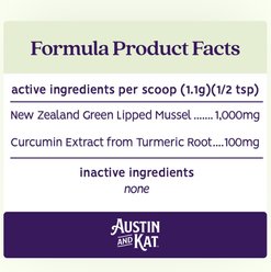Austin and Kat New Zealand Green Lipped Mussel Dog & Cat Supplement, 2.32-oz bag slide 2 of 5