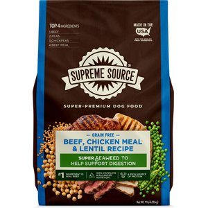 SUPREME SOURCE Grain-Free Chicken, Apple & Carrot Recipe Dry Dog