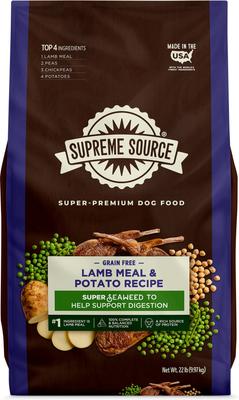 Supreme Source Grain-Free Lamb & Potato Recipe Dry Dog Food, 22-lb bag