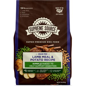Supreme Source Grain-Free Lamb & Potato Recipe Dry Dog Food, 11-lb bag