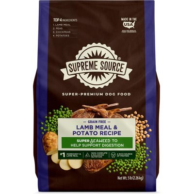 Supreme Source Grain-Free Lamb & Potato Recipe Dry Dog Food, 5-lb bag
