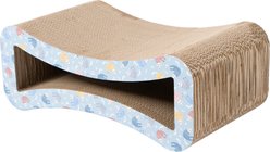 Kitty City Kitty Scratcher Lounger Cat Toy, Multicolor