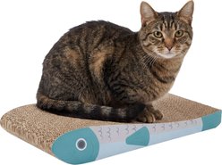 Kitty City Fish Scratcher Cat Toy, Multicolor, 2 count