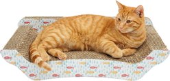Kitty City Sofa Lounger Scratcher Cat Toy, Multicolor