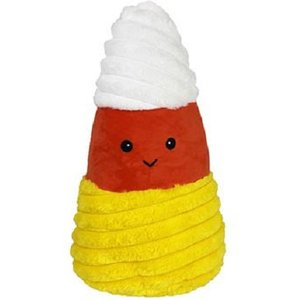 Petlou Halloween Candy Corn Squeaky Dog Plush Toy, 22-in
