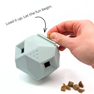 Show full view: Up Dog Shop The Odin Treat Dispensing Dog Toy, Slate Grey slide 3 of 9