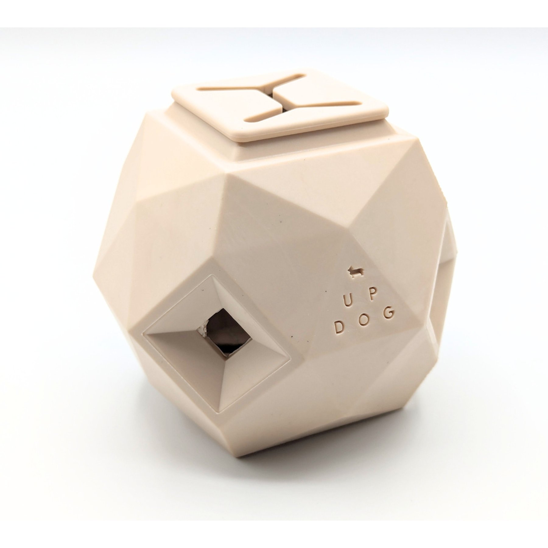 Up Dog Shop The Odin Treat Dispensing Dog Toy, Natural Sand