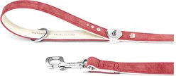 myfamily Royal Dog Leash, Red, 6-ft long, 0.6-in wide