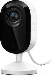 Arlo Essential Indoor Security 2K App-Compatible Plug-in-Power 3rd Gen Pet Camera, White