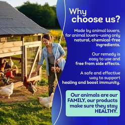 Healthy Animals 4Ever Respiratory Care Support Pellet Chicken Supplement, 25-g bottle, 2 count slide 2 of 8