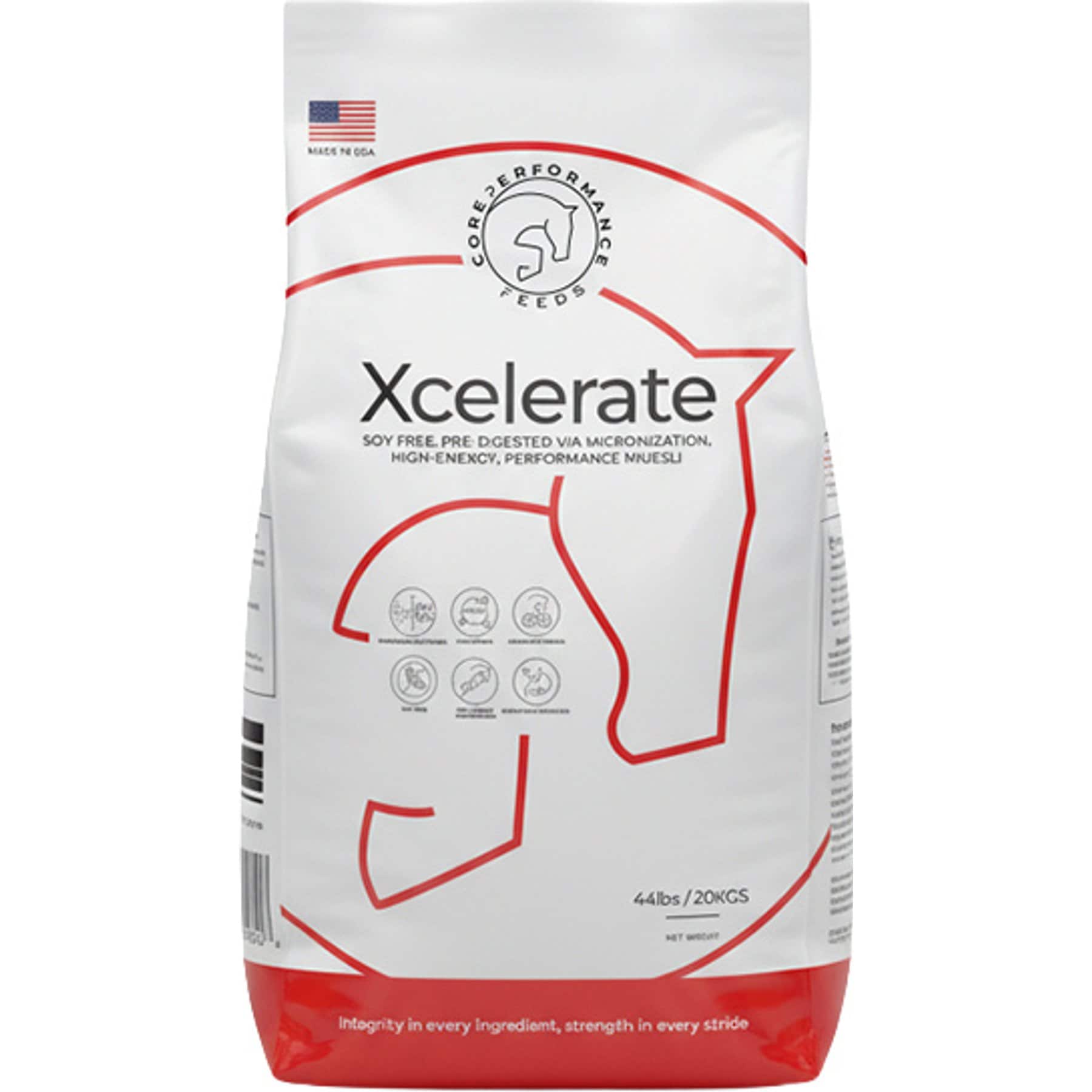 Core Performance Feeds Xcelerate Horse Feed, 44.1-lb