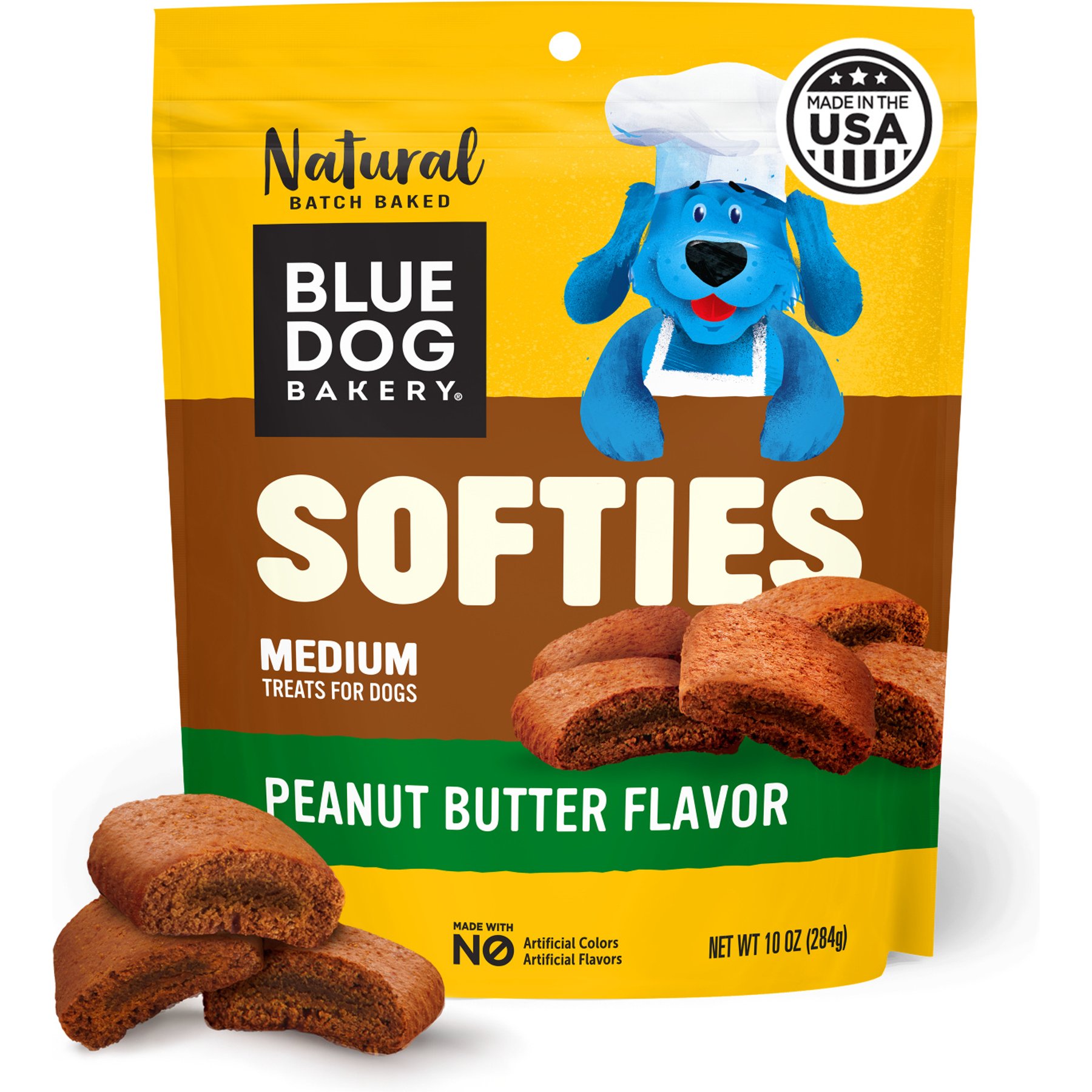 Blue Dog Bakery Softies Peanut Butter Dog Treats, 10-oz bag