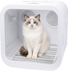 PatiencET Automatic Dog & Cat Dryer Box, White, 68-L