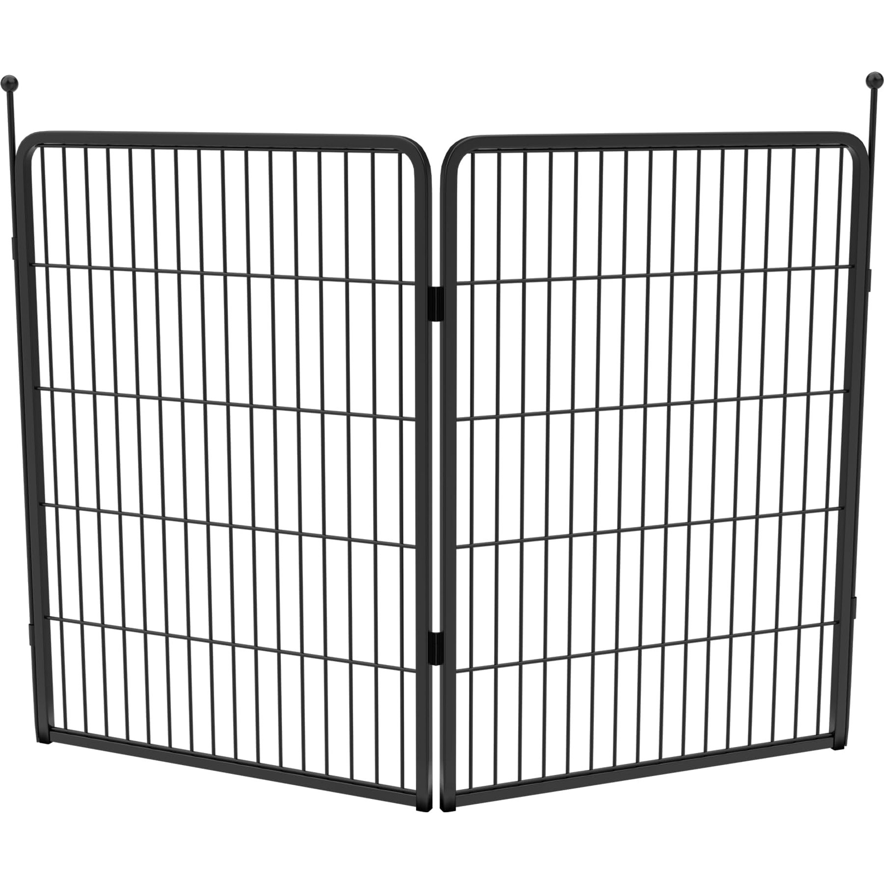 FXW Instant Outdoor Dog Playpen, Black, 40-in, 2-panel