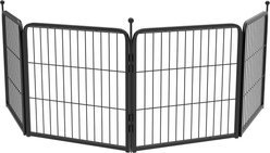 FXW Instant Outdoor Dog Playpen, Black, 24-in, 4-panel