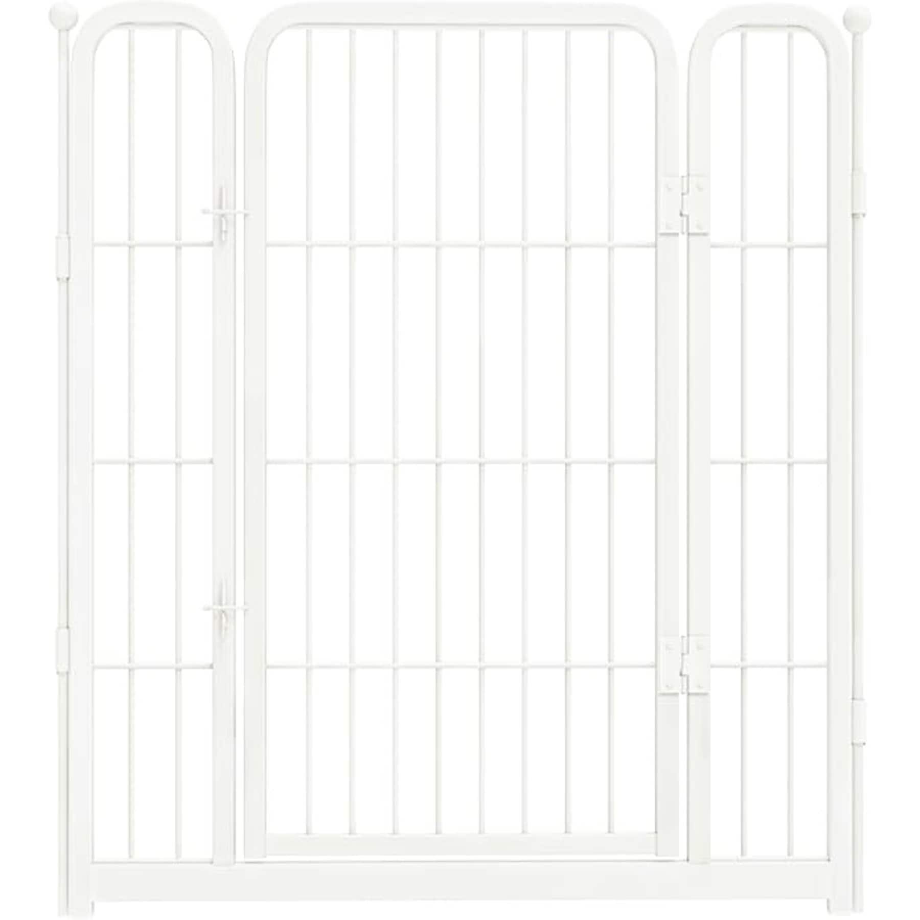 FXW Homeplus Indoor Dog Playpen, White, 32-in, 1-gate
