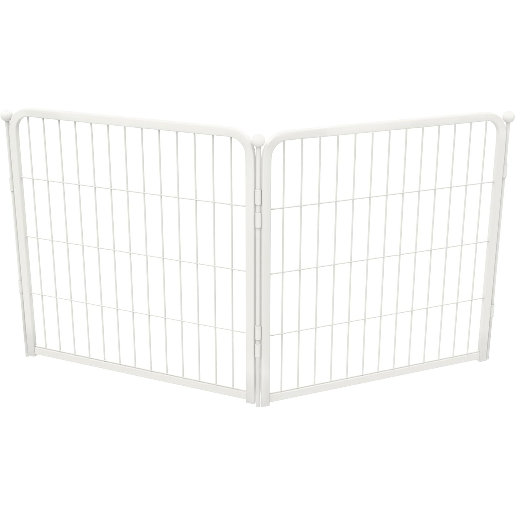 FXW Homeplus Indoor Dog Playpen, White, 24-in, 2-panel