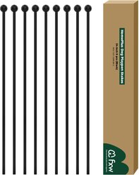 FXW Indoor Dog Playpen Replacement Stakes, Black, 9 count, 24-in