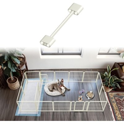 FXW FXW Dog Playpen Connector, 2 count, White, 24-in