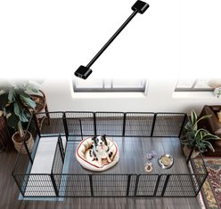 FXW Dog Playpen Connector, 2 count, Black, 32-in