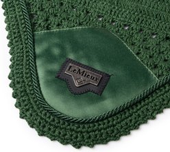 LeMieux Loire Horse Fly Hood, Hunter Green, Large slide 2 of 4