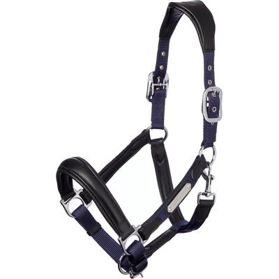 LeMieux LeMieux Capella Horse Head Collar, Navy, Full