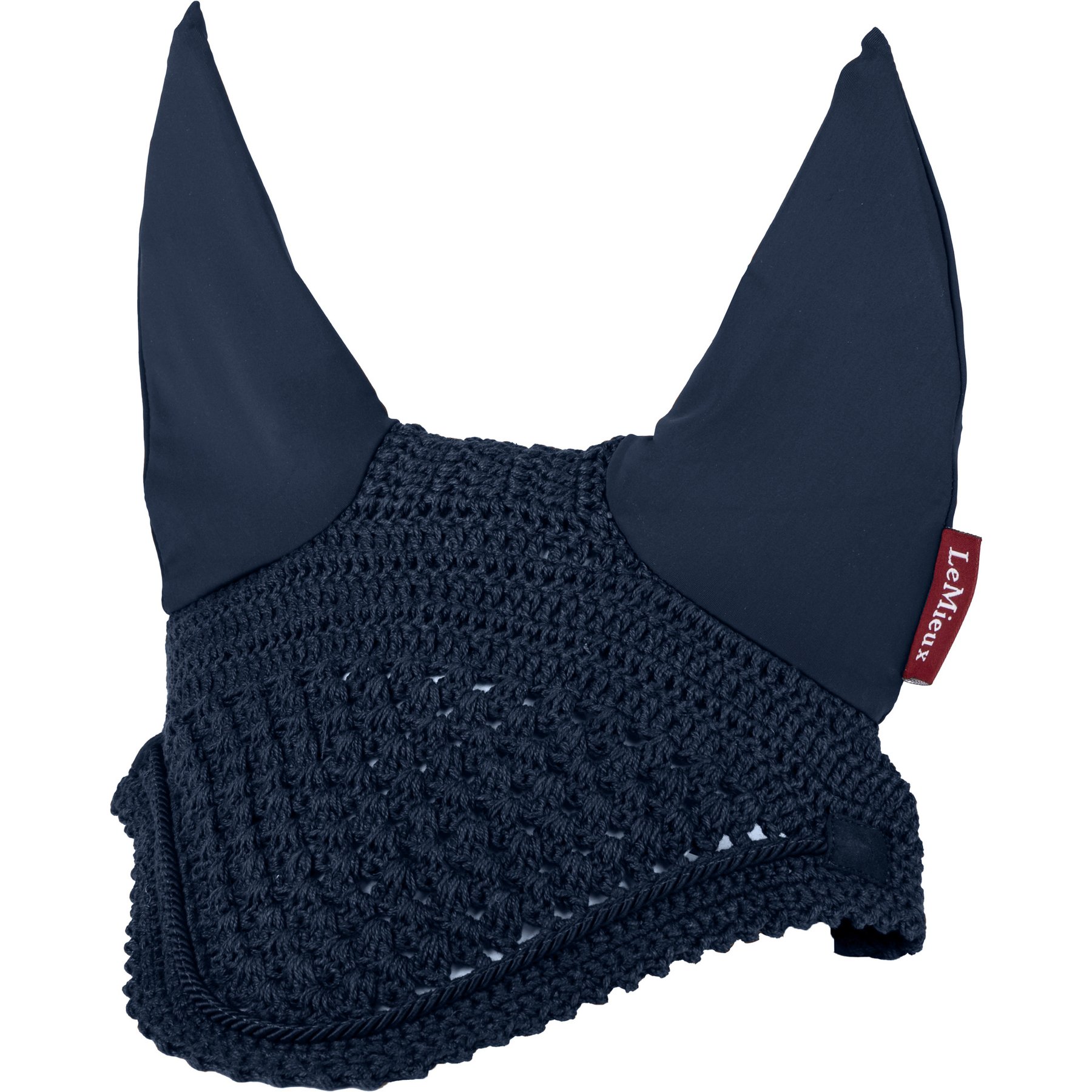 LeMieux Vogue Horse Fly Hood, Navy, Medium