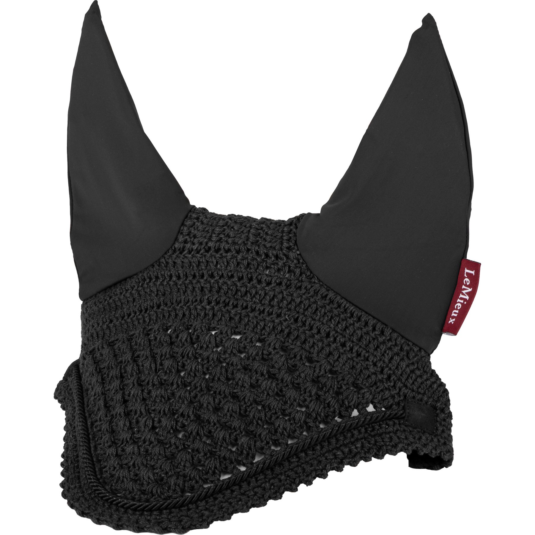 LeMieux Vogue Horse Fly Hood, Black, X-Large