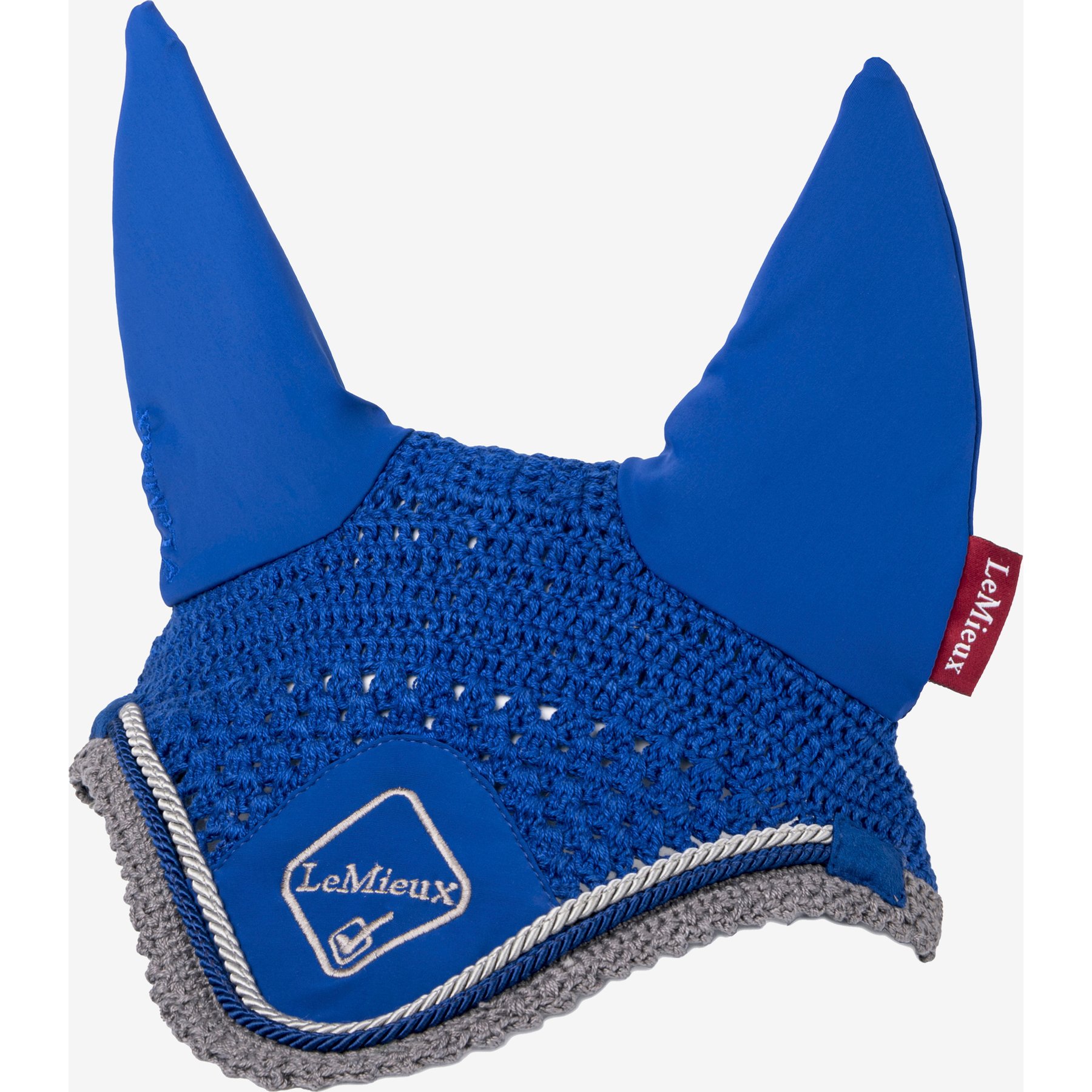 LeMieux Classic Horse Fly Hood, Benetton Blue, Large