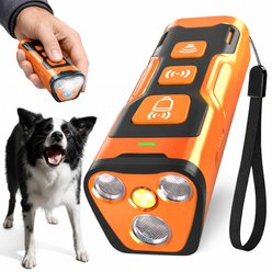 PETSPARX 3X Ultrasonic Portable Device 23-ft Range Dog Bark Deterrent, Orange slide 1 of 7