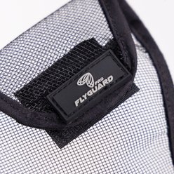 Shires Equestrian Products FlyGuard Pro Grackle Bridle Horse Nose Net, Black, Full slide 2 of 3