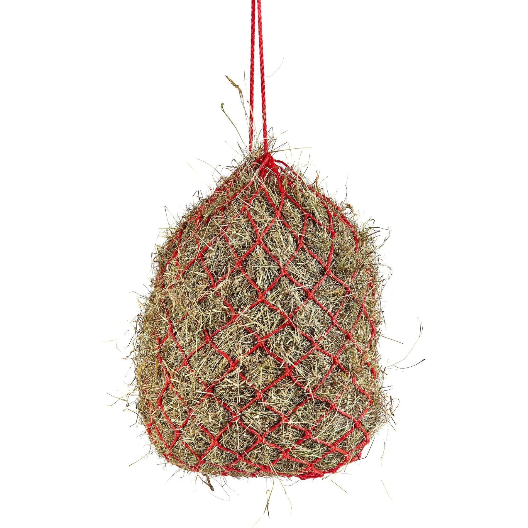 Shires Equestrian Products Haylage Horse Net, Red, 40-in