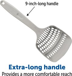 KittyGoHere Jumbo Curve Cat Litter Scoop, 16 x 5 x 2-in slide 2 of 7